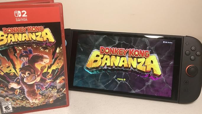Nintendo Switch DONKEY KONG BANANZA Nintendo Switch Nintendo Switch 2 Gaming Console with Donkey Kong Bananza